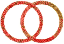 Set di braccialetti - Coral Weave