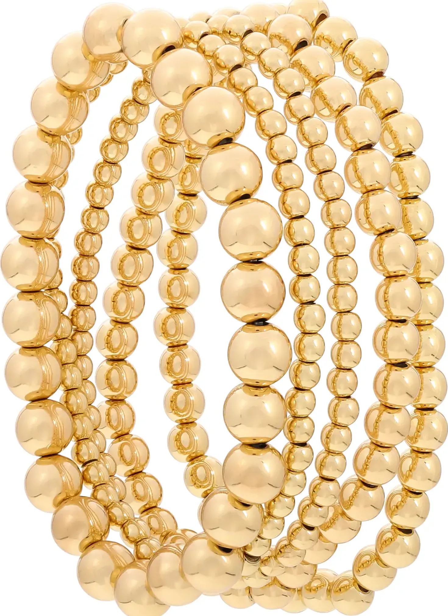 Set di braccialetti - Golden Beads