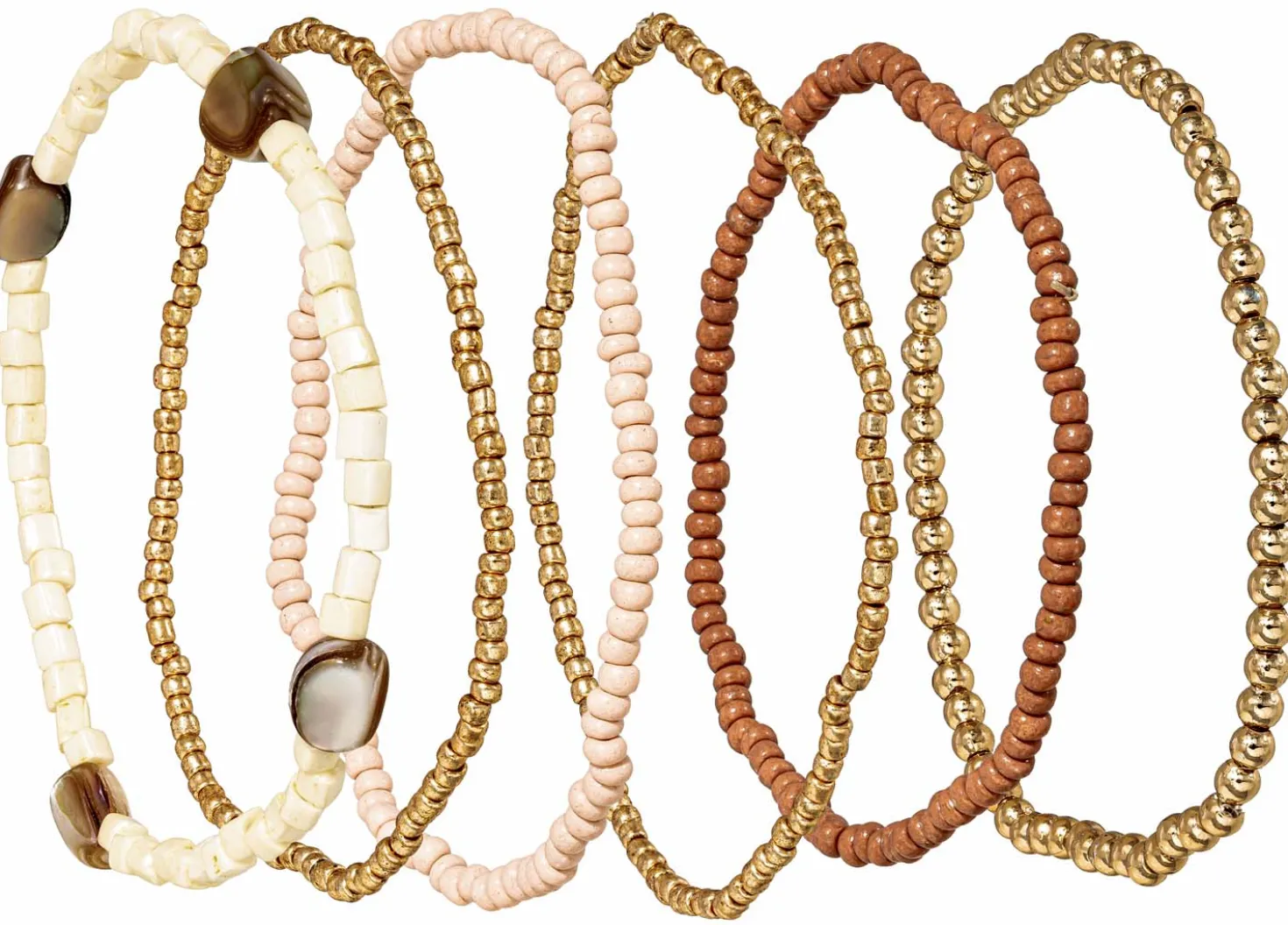 Set di braccialetti - Golden Harmony