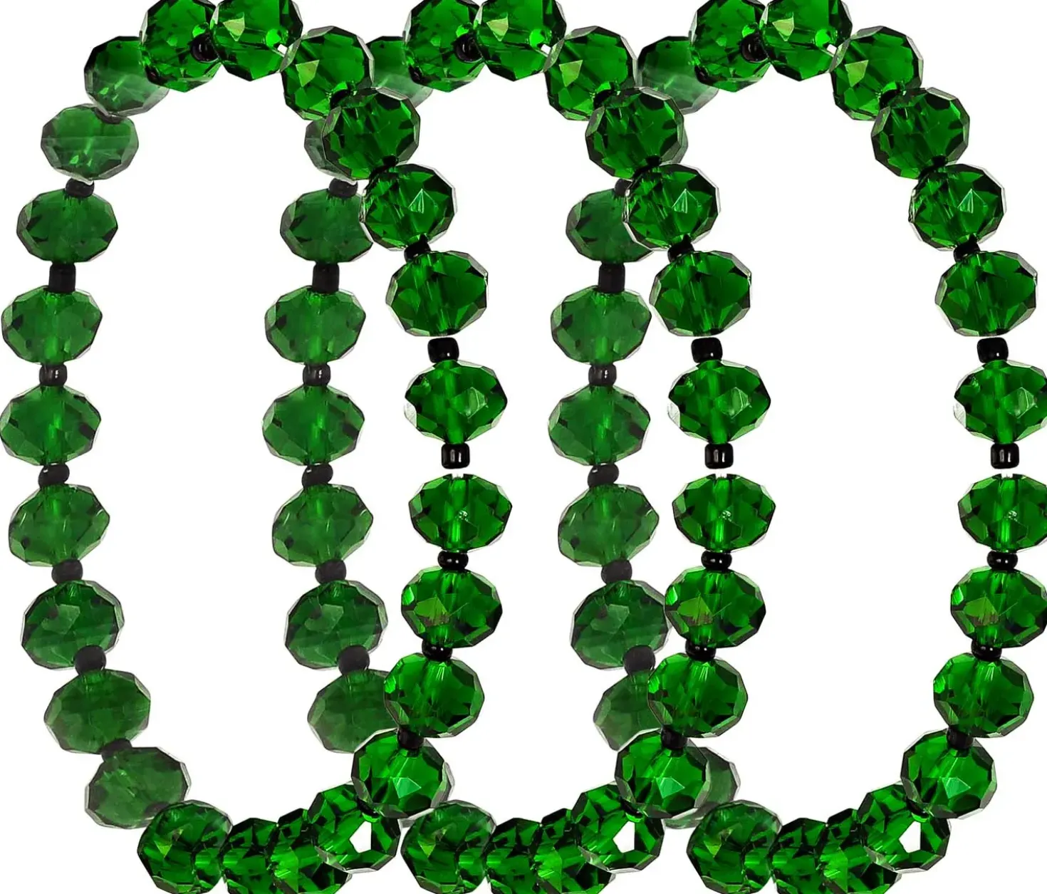 Set di braccialetti - Green Glam