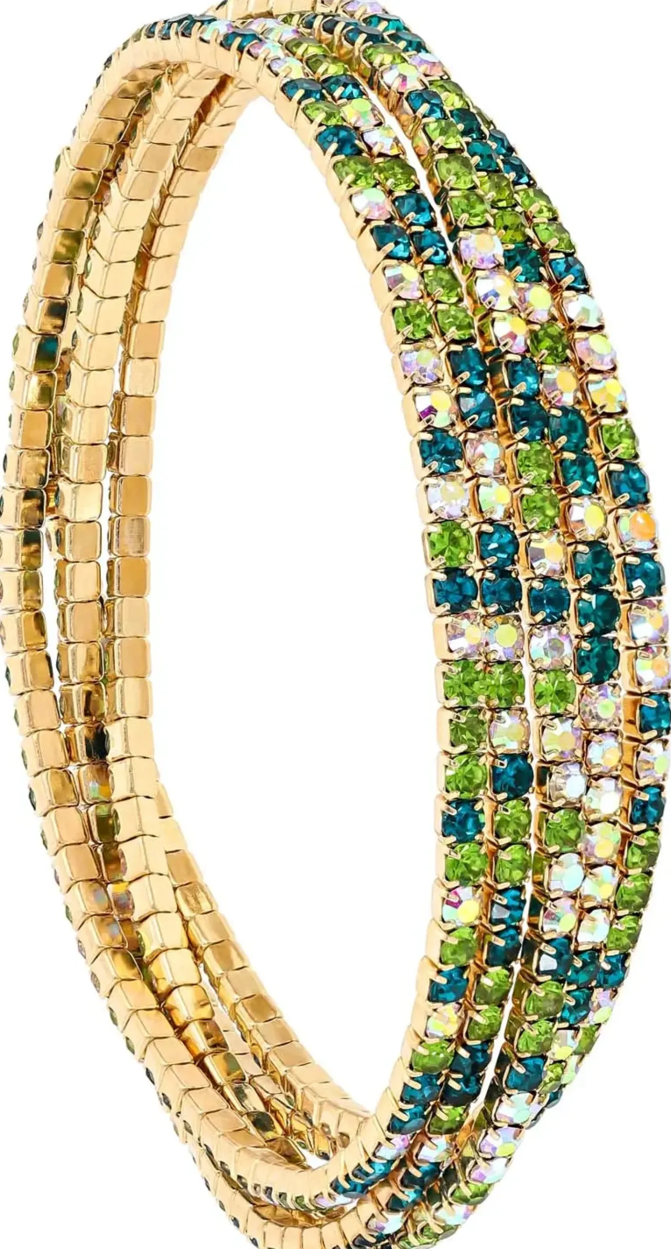 Set di braccialetti - Lime Sparkle