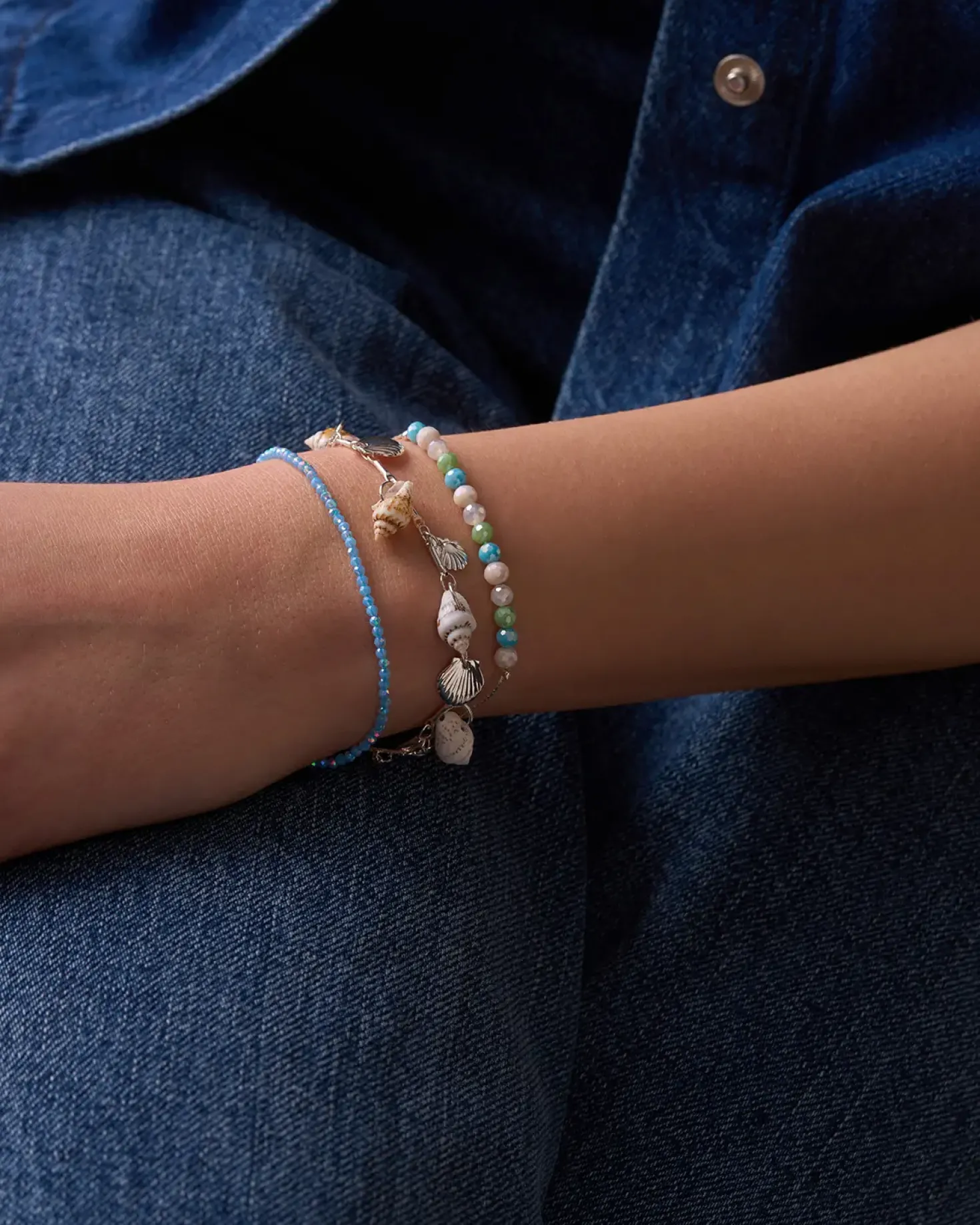 Set di braccialetti - Ocean Glow