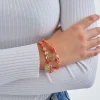 Set di braccialetti - Orange Shell