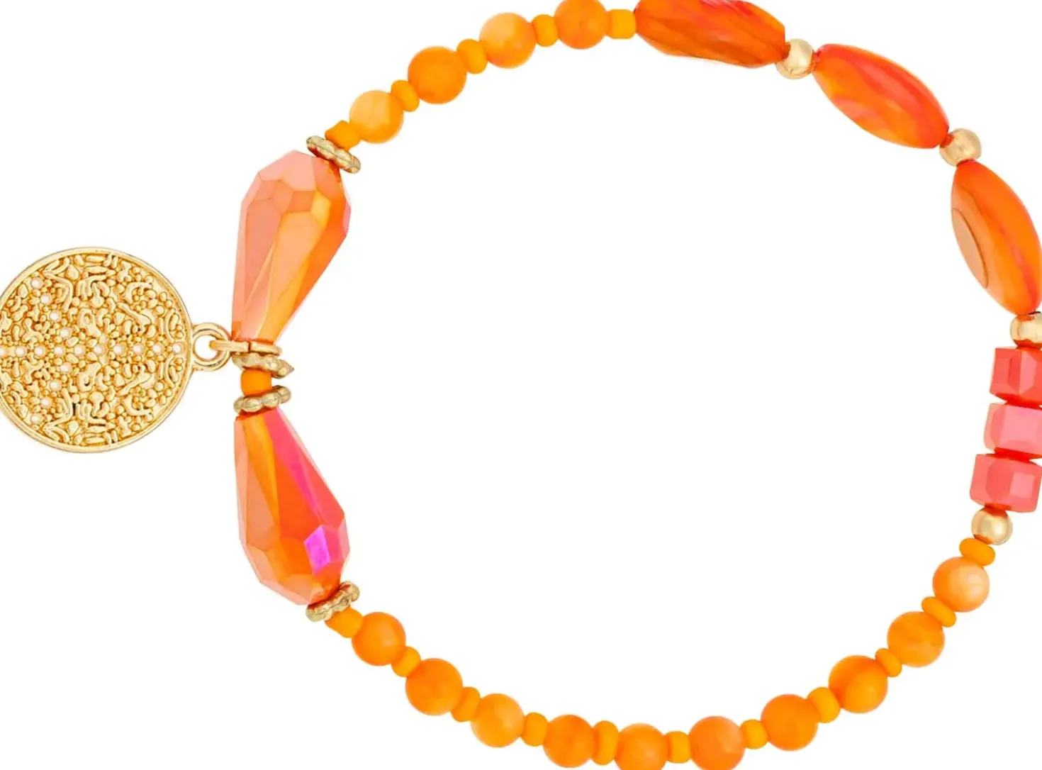 Set di braccialetti - Orange Shell