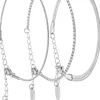Set di braccialetti - Steel Trio