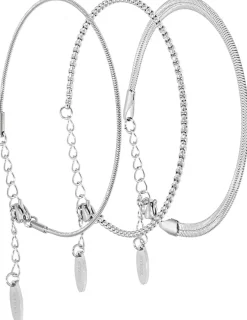Set di braccialetti - Steel Trio