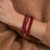 Set di braccialetti - Triple Red