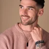 Set di braccialetti da uomo - HematiteTrio