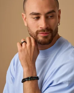Set di braccialetti da uomo - Agate Gems