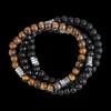 Set di braccialetti da uomo - Shadow Blend