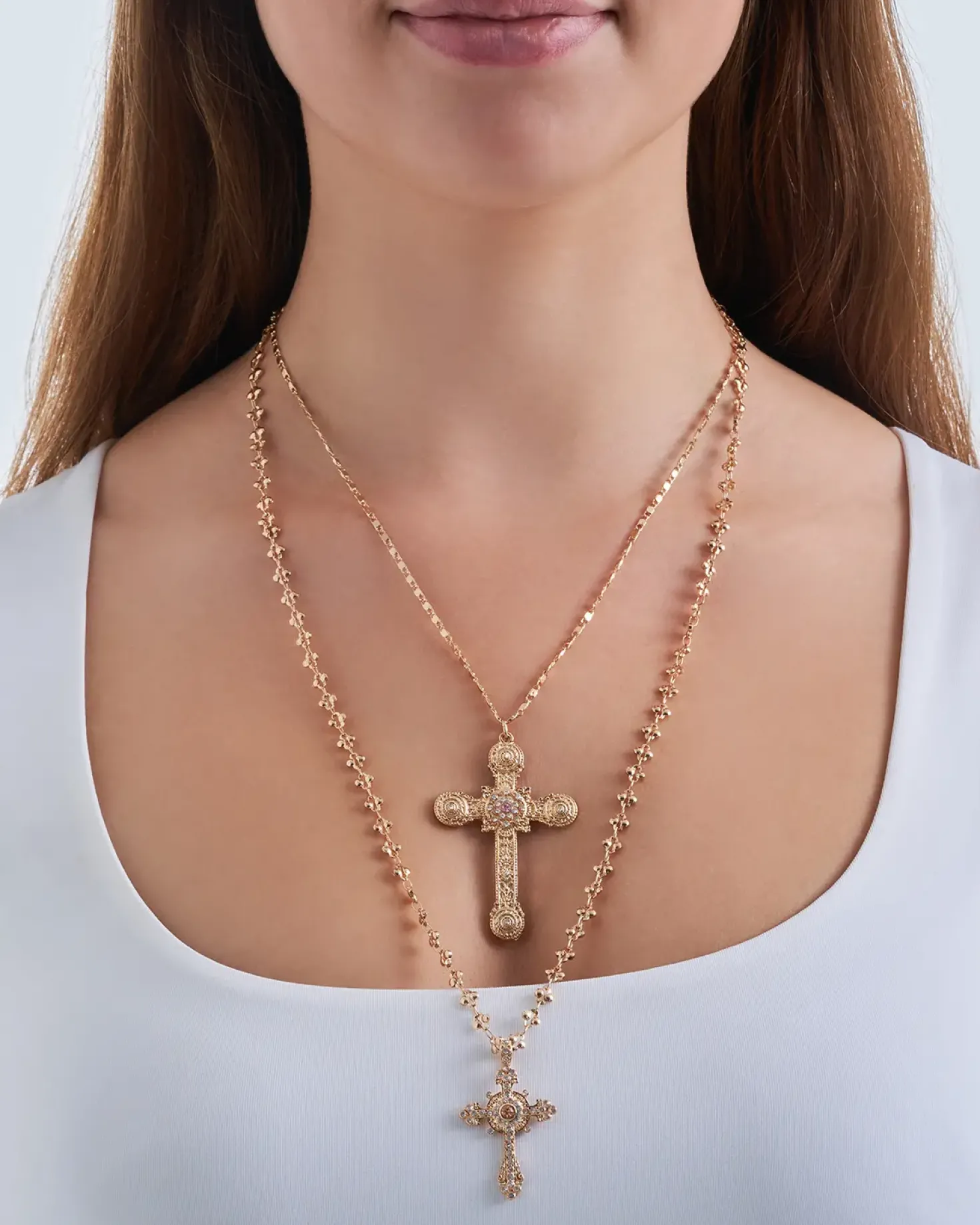 Set di collane - Cross Duo