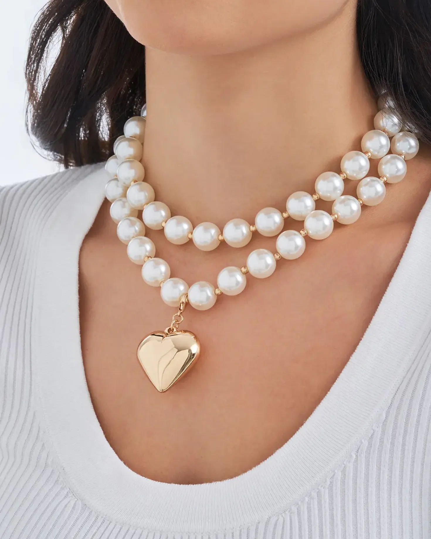 Set di collane - Golden Heart