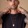 Set di collane da uomo - Golden Tag