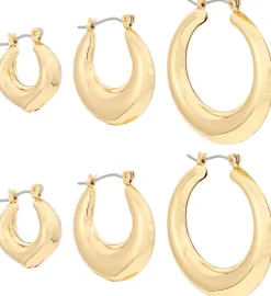 Set di creoli - Classic Gold