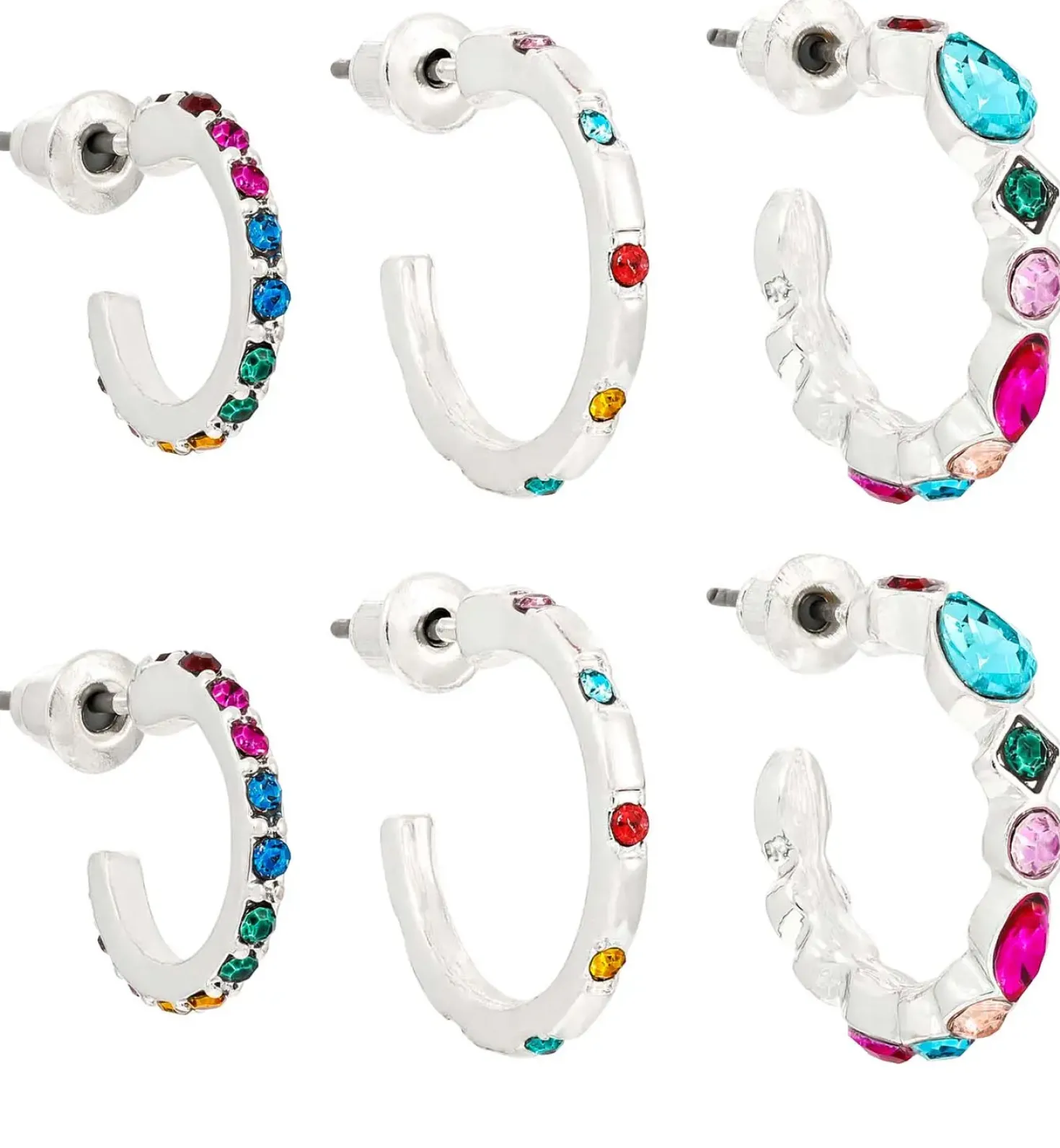 Set di creoli - Colorful Sparkle