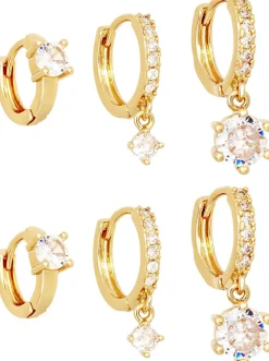 Set di creoli - Crystal Charms