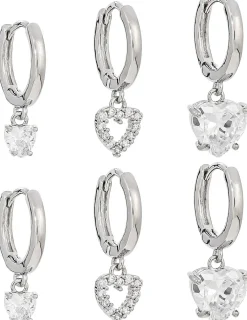 Set di creoli - Cute Hearts