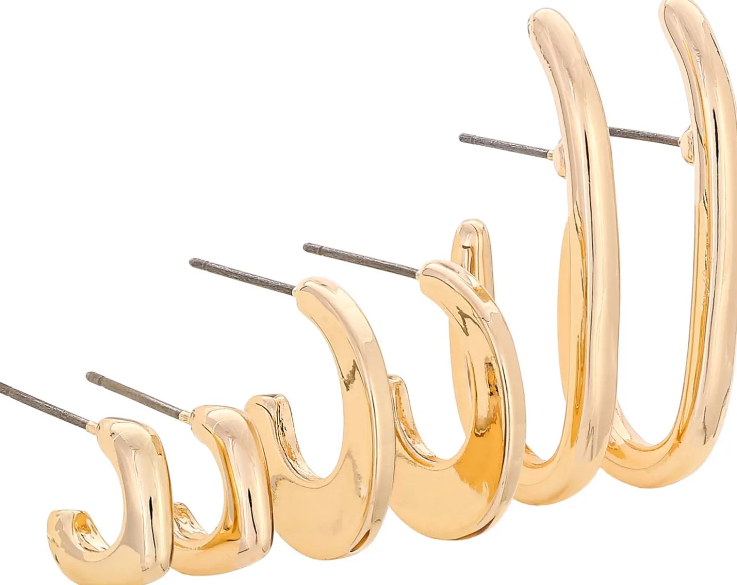 Set di creoli - Elegant Gold