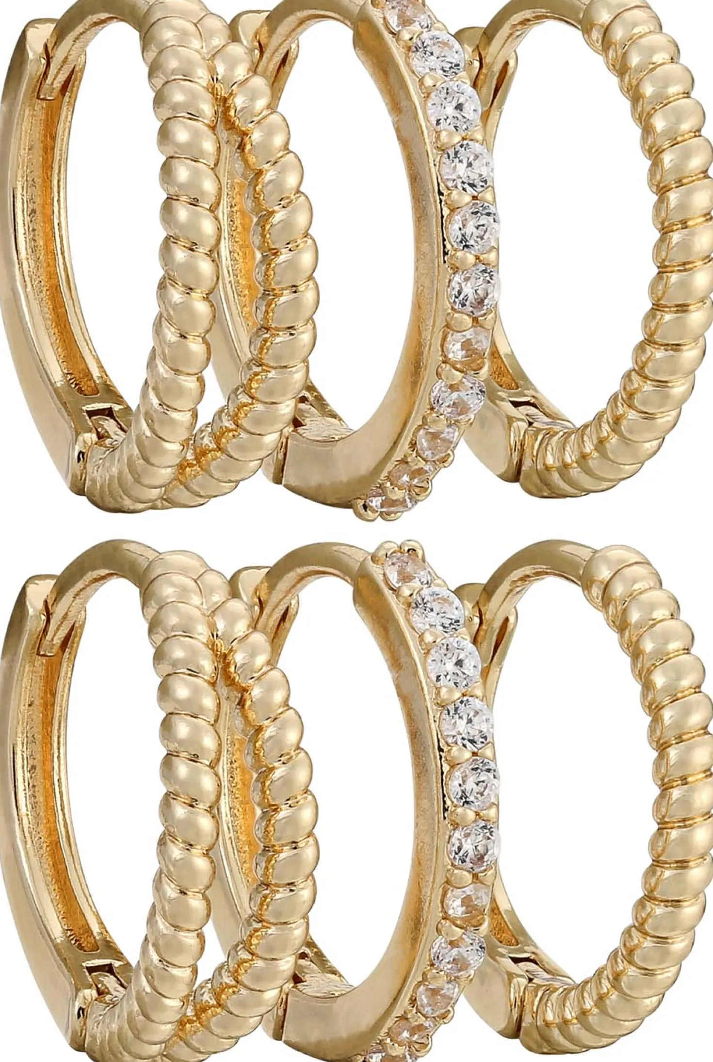Set di creoli - Elegant Shine