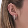 Set di creoli - Essential Silver