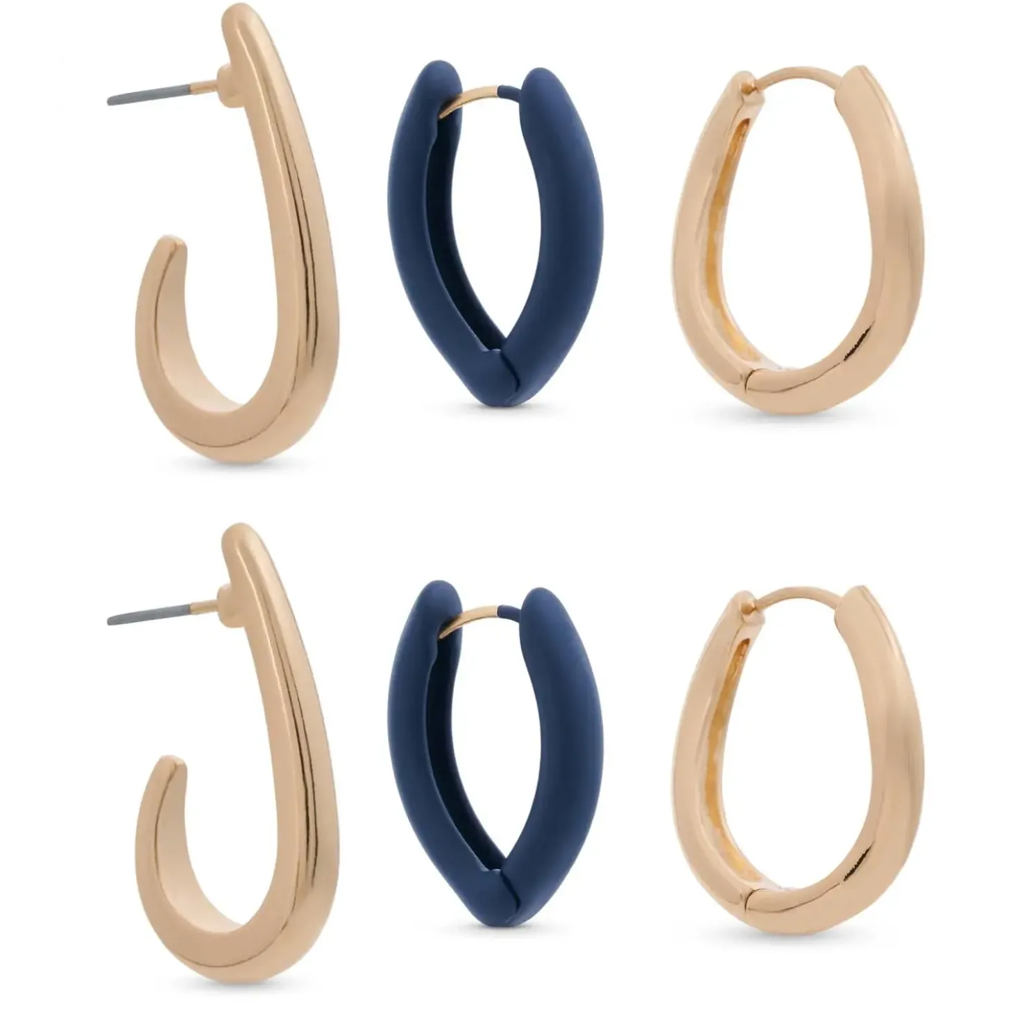 Set di creoli - Hoop Trio