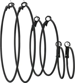Set di creoli - Matted Black