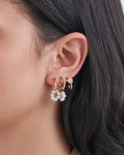 Set di creoli - Pearly Flowers