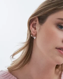 Set di creoli - Rose Hearts