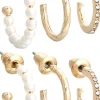 Set di creoli - Shiny Pearls