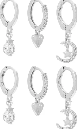 Set di creoli - Silver Allstars
