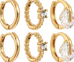Set di creoli - Zirkonia Bling
