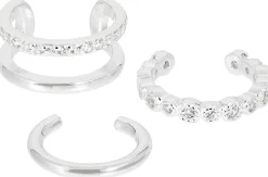 Set di earcuff - Silver Trio