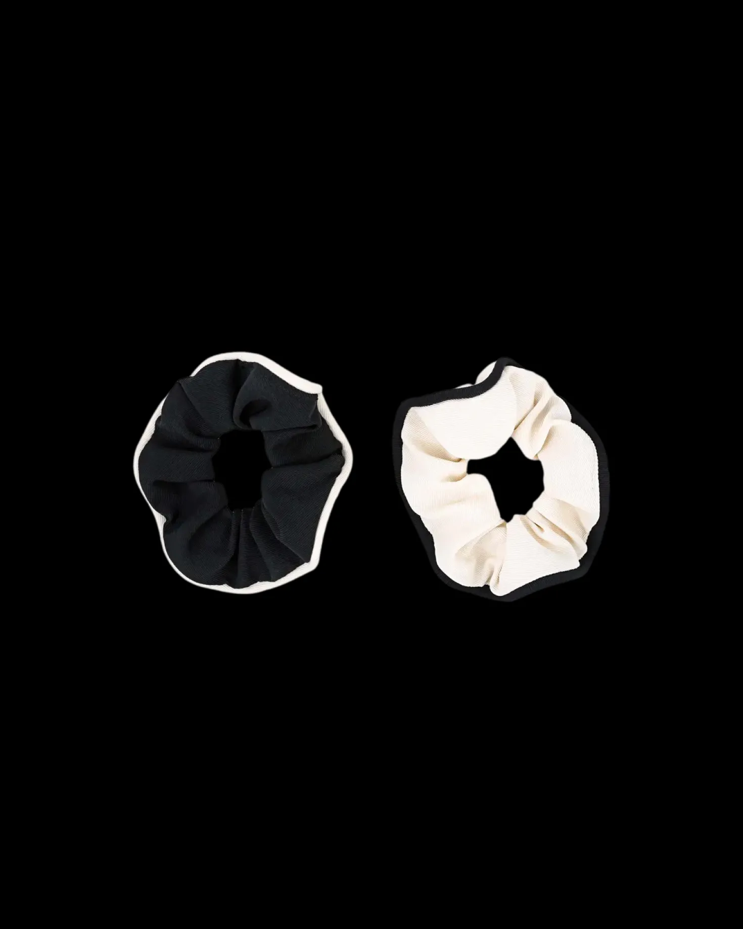 Set di elastici per capelli - Black White