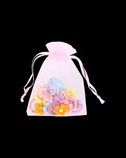 Set di elastici per capelli per bambini - Happy Flowers