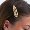 Set di fermacapelli - Hammered Gold