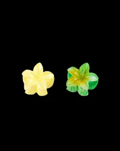 Set di fermagli per capelli - Glossy Flowers