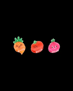 Set di fermagli per capelli - Happy Vegetables