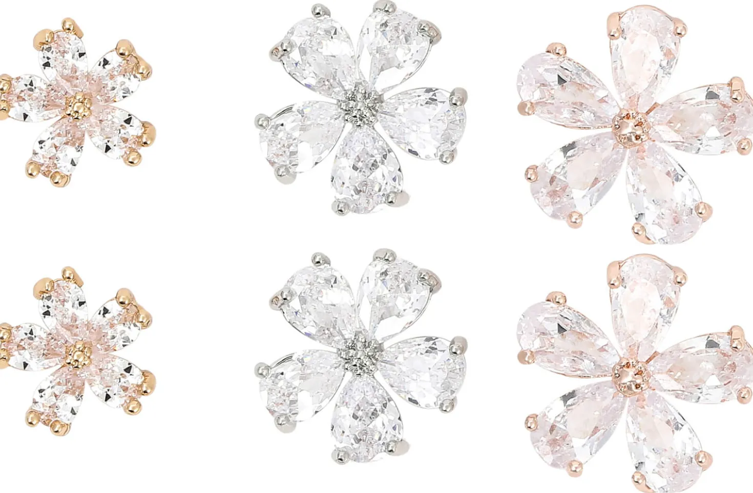 Set di orecchini - Flower Power