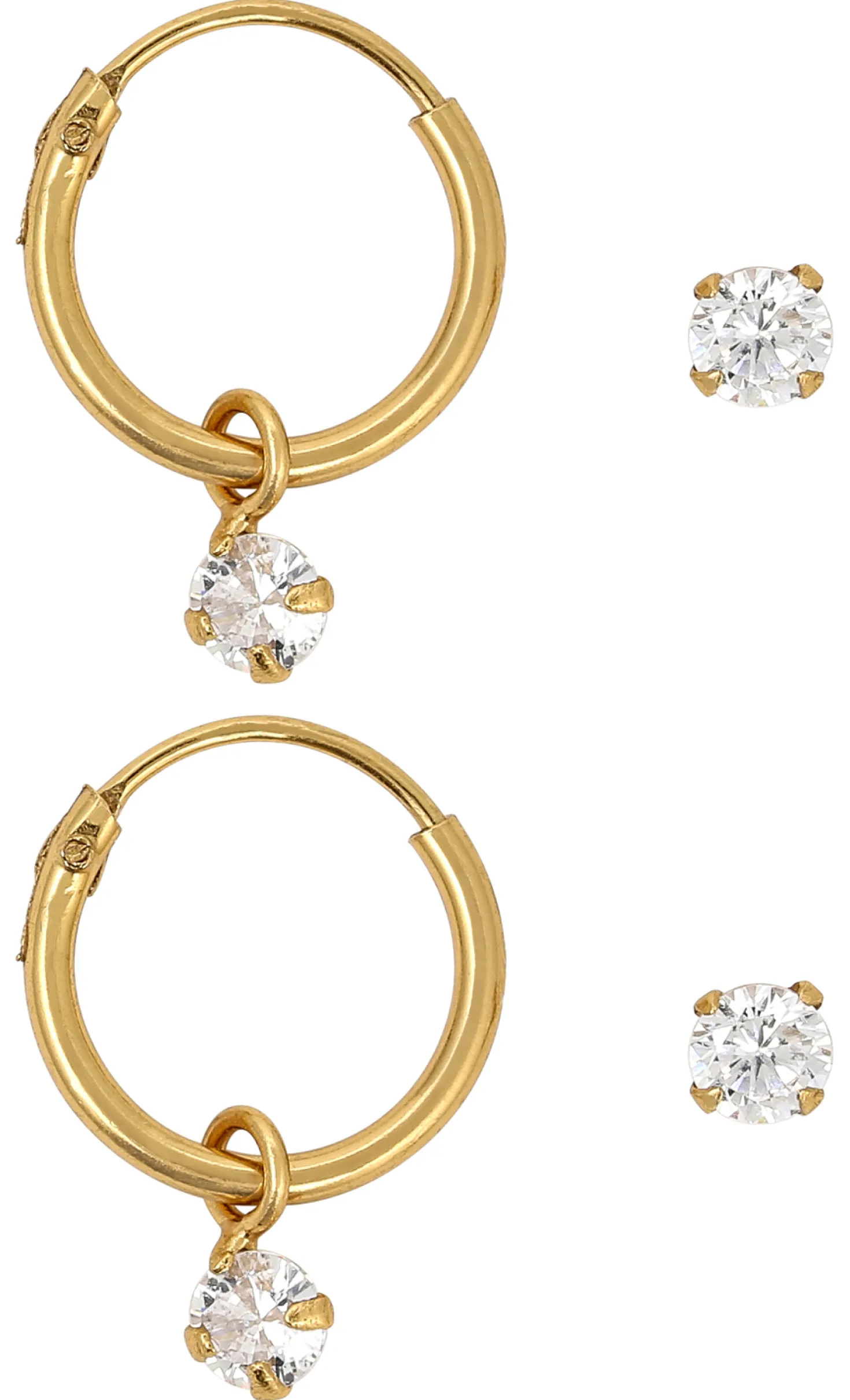 Set di orecchini - Gold Plated
