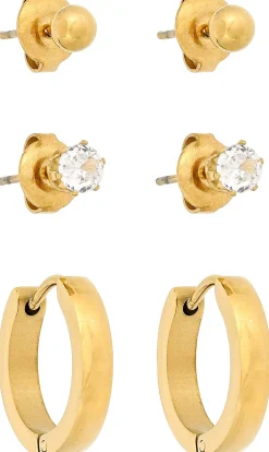 Set di orecchini - Golden Favourite