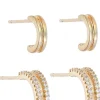 Set di orecchini - Golden Chic