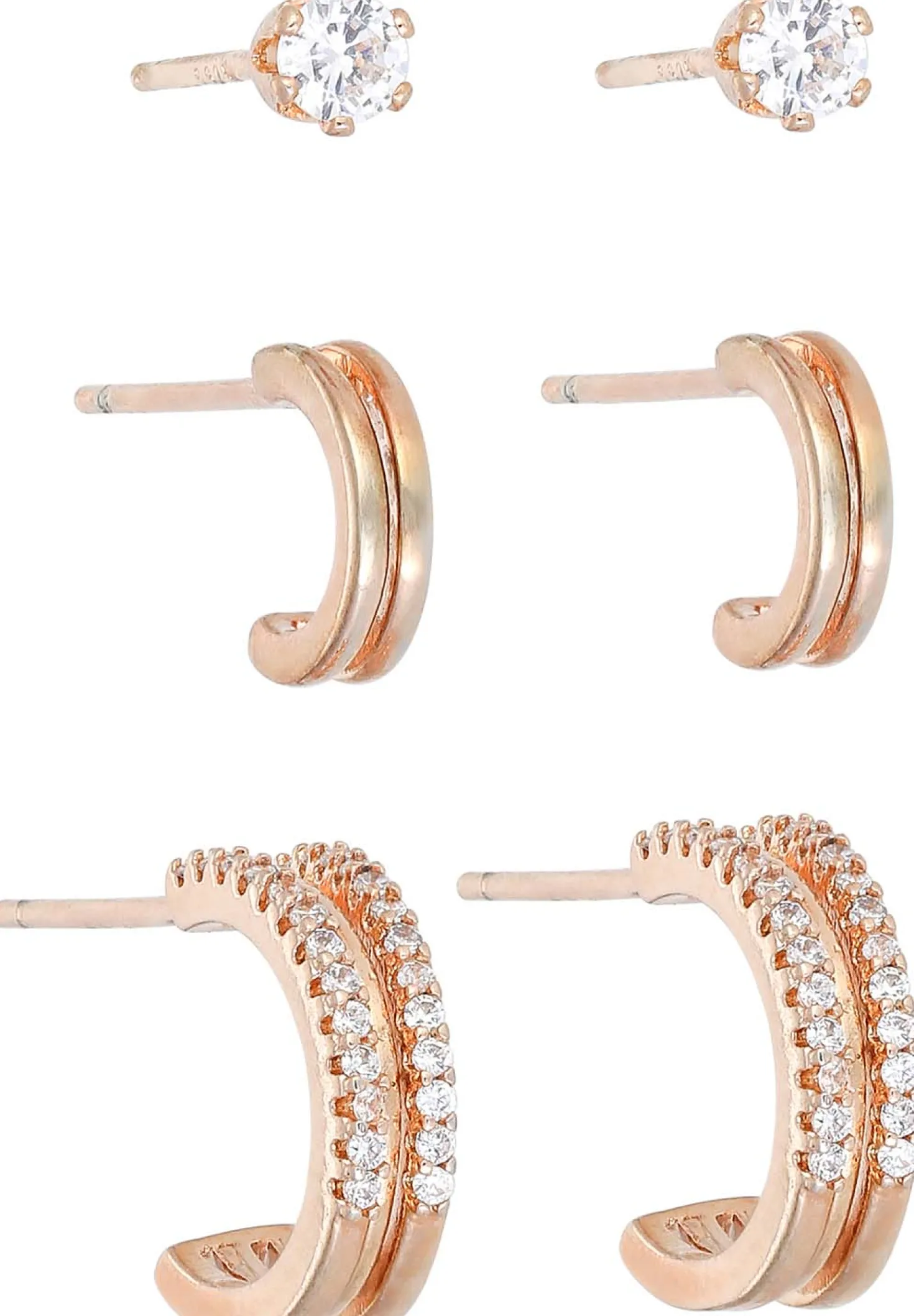 Set di orecchini - Rosé Chic