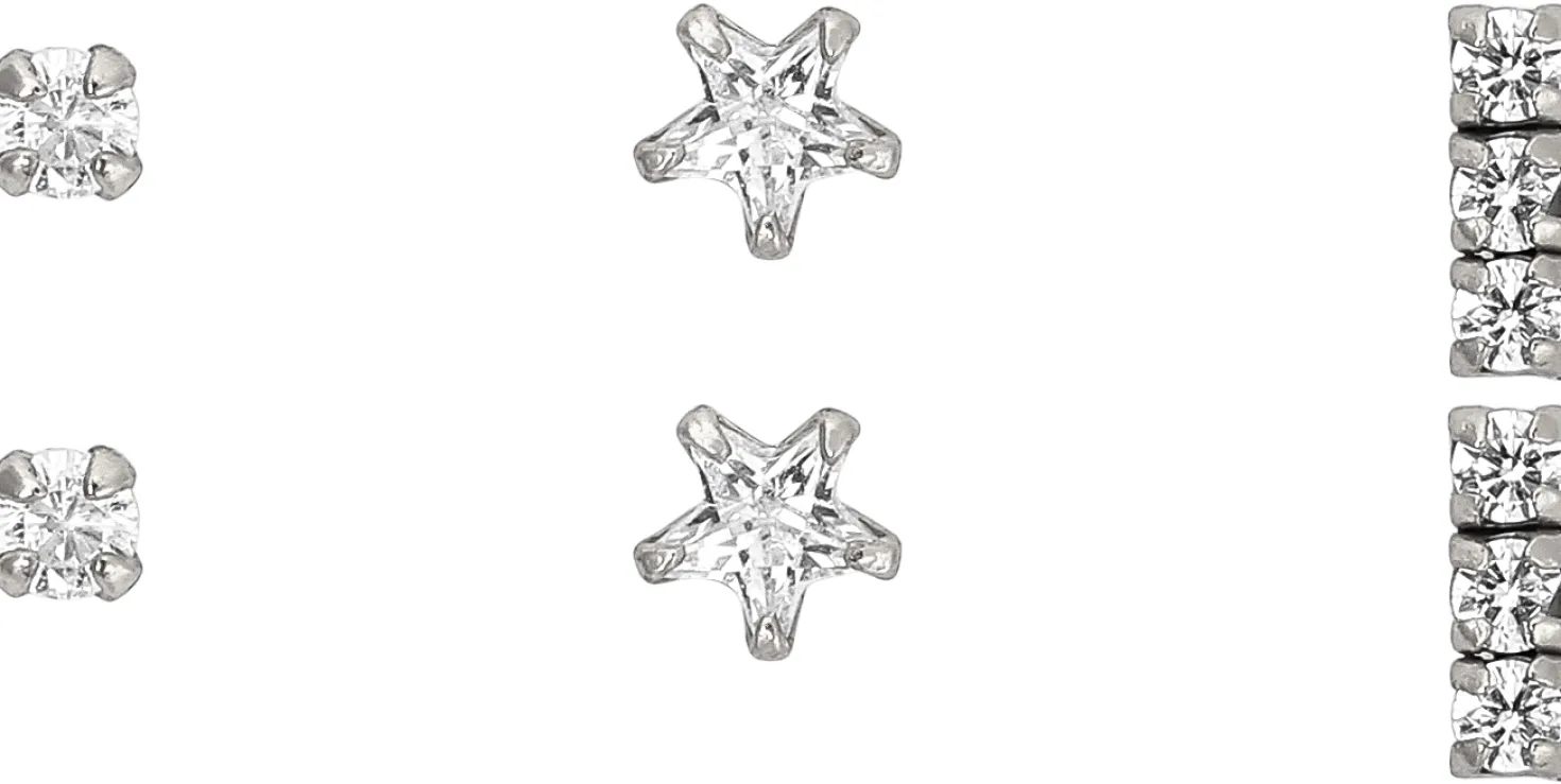 Set di orecchini - Sparkling Star