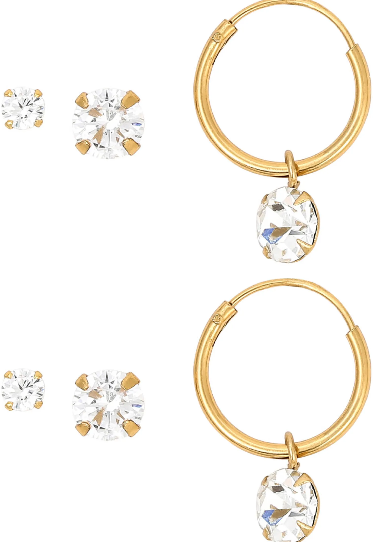 Set di orecchini - Sweet Trio