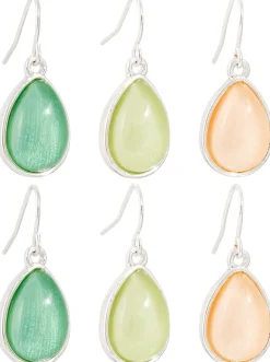 Set di orecchini a pendente - Colorful Gem