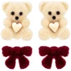 Set di orecchini a perno - Sweet Duo