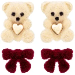 Set di orecchini a perno - Sweet Duo