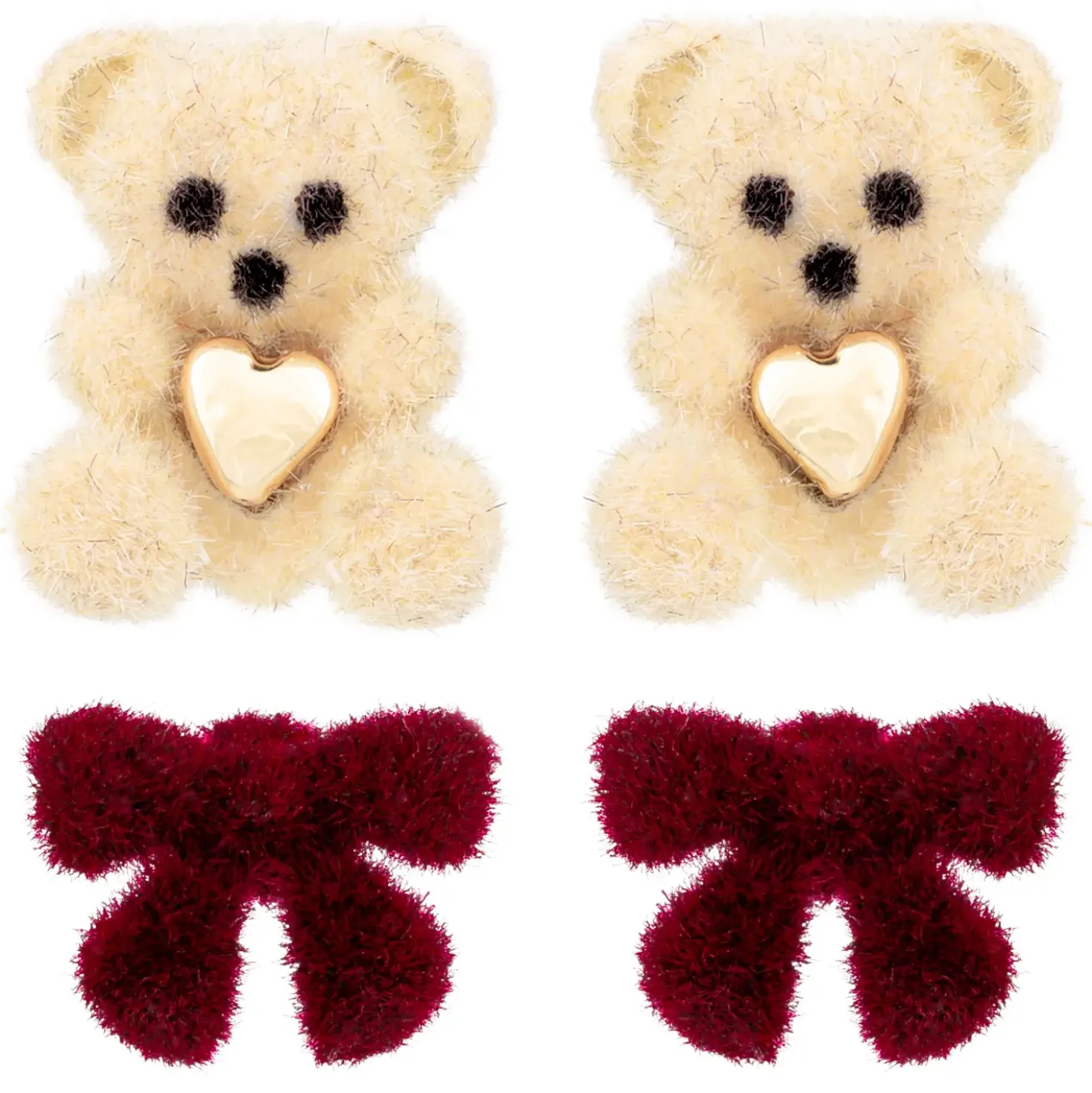 Set di orecchini a perno - Sweet Duo