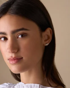 Set di orecchini a perno - Triple Steel