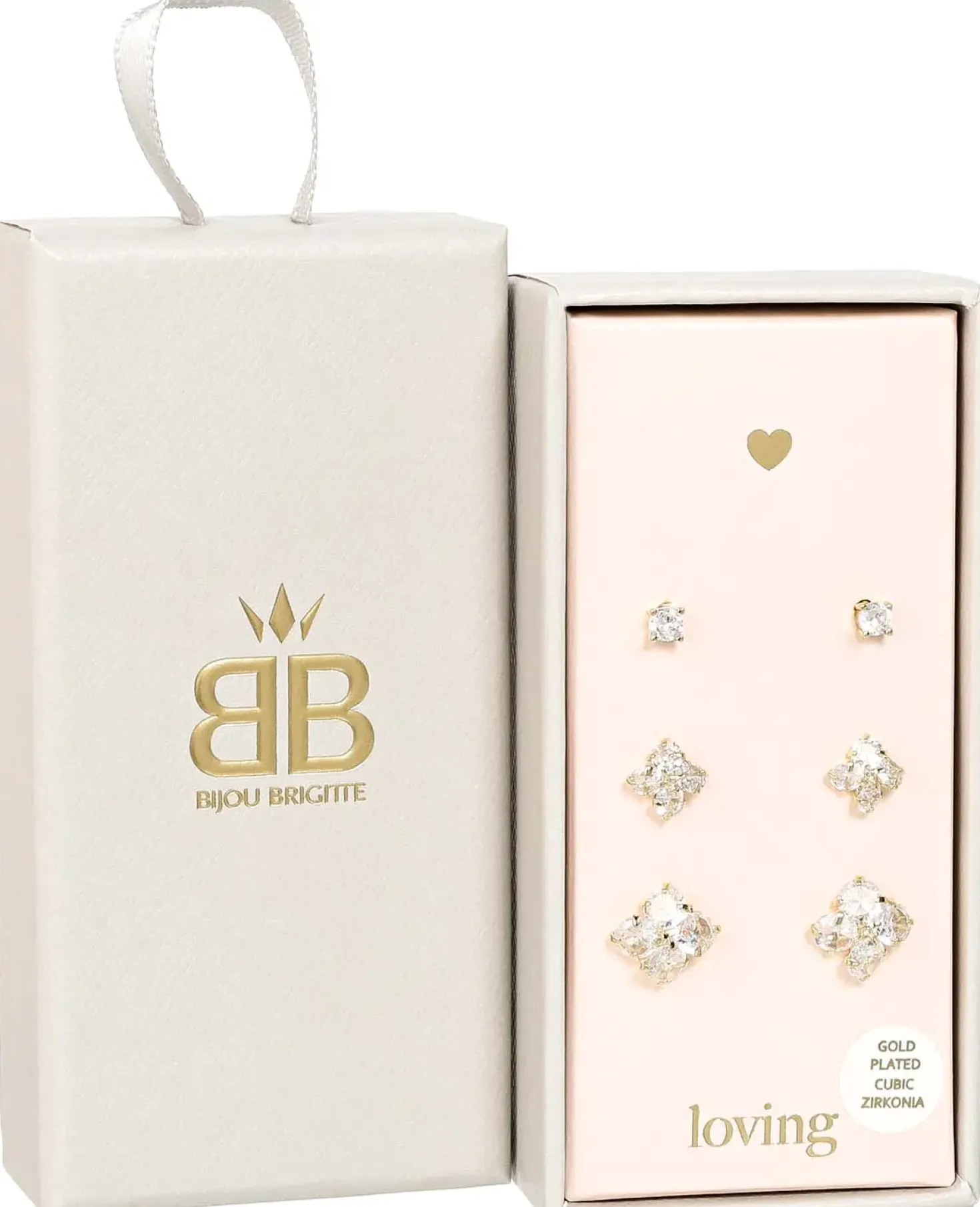 Set di orecchini a perno - Luxe Spark